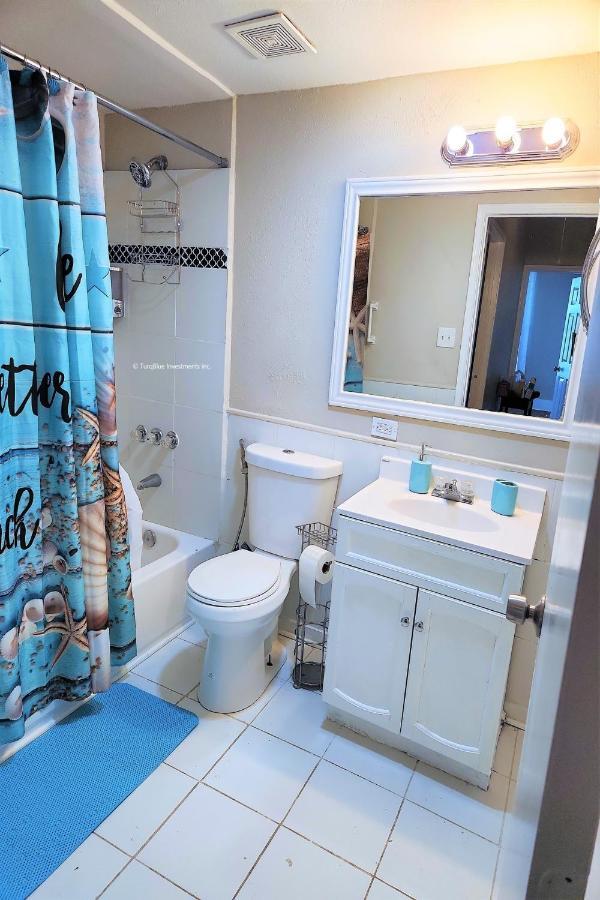 Casaazul-2605A-Couples Retreat By Beach & Pleasure Pier 1 Block Away- 2Bed 2Bath- 7 Minutes To Cruise Terminal Galveston Bagian luar foto